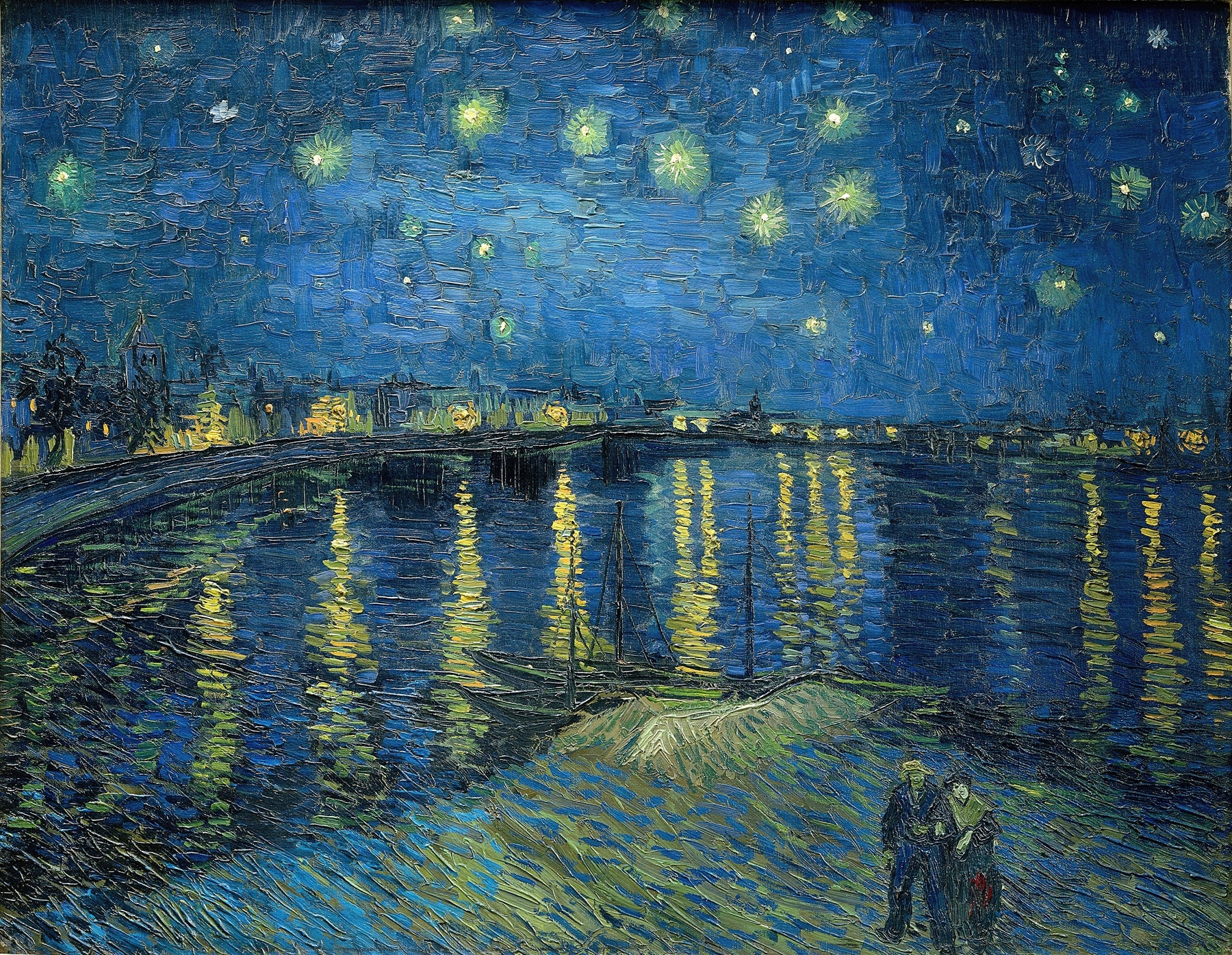 Inside Van Gogh's Starry Night